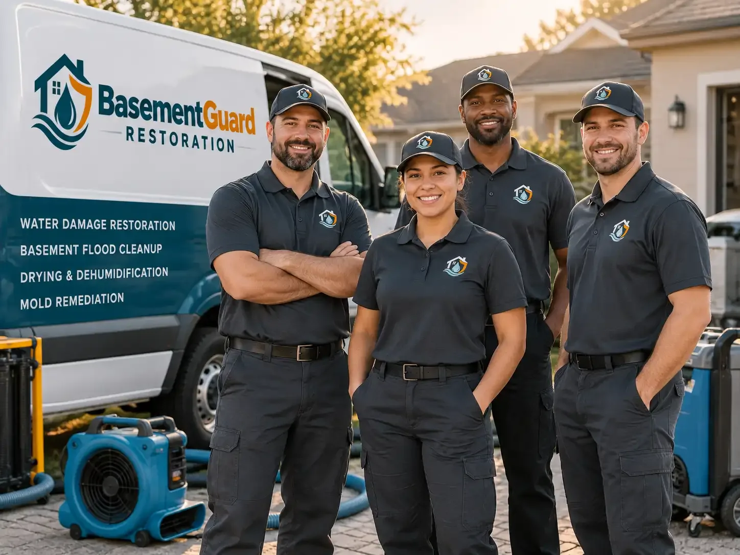 Basement Water Damage Restoration company in Claremont, SD